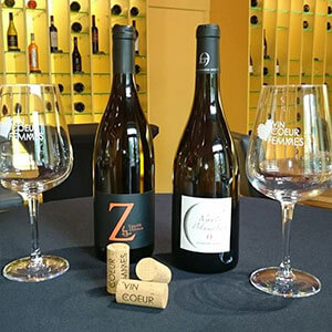 degustation-vin-coeur-des-femmes Cuvée Les Nuits Blanches en dégustation